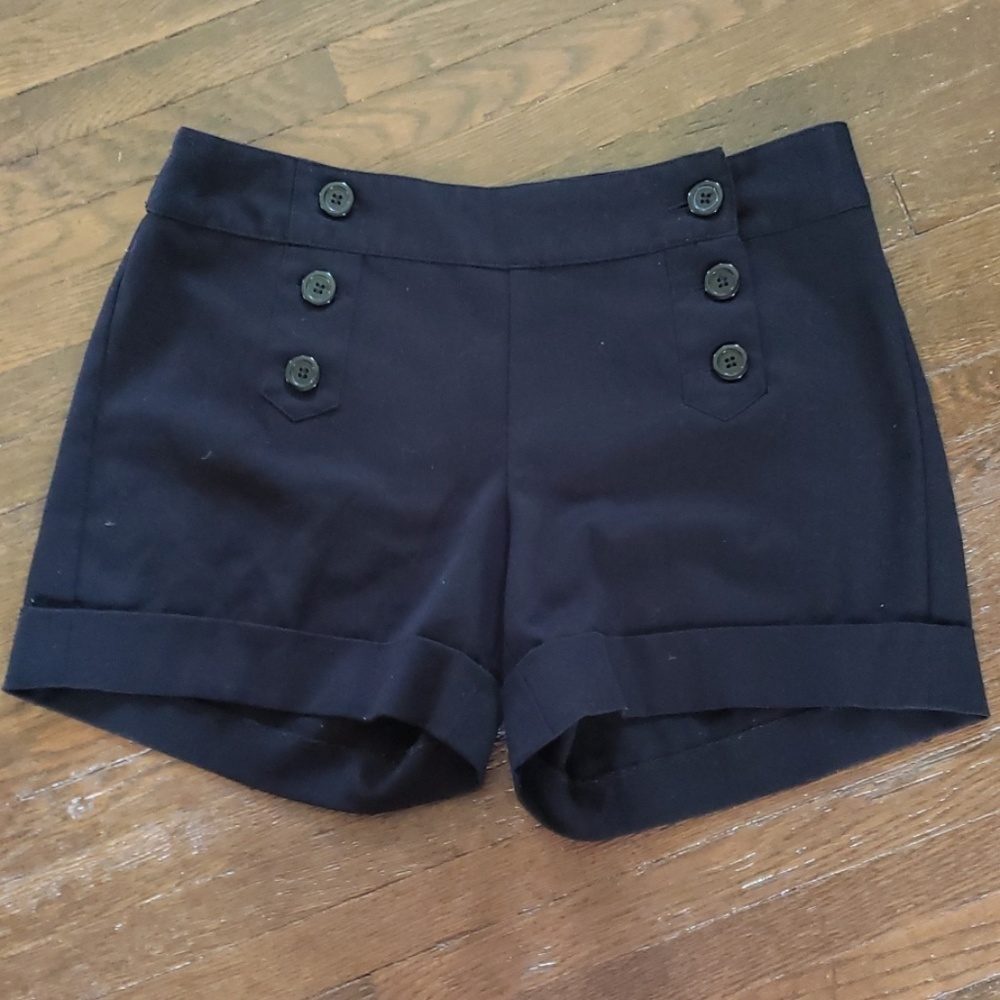 Maurice's women black Sailor Shorts